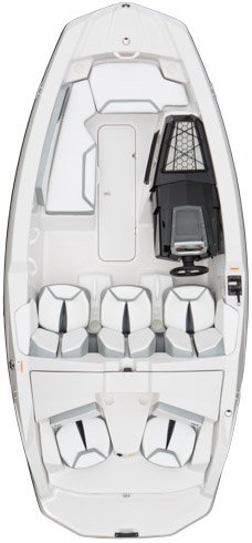 Scarab 165 G 1 Top down view