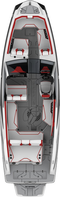 Top down view