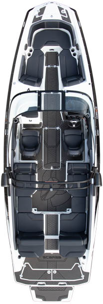 Top down view