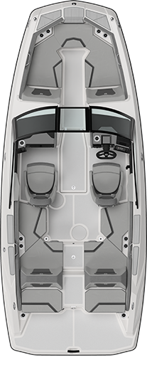Top down view